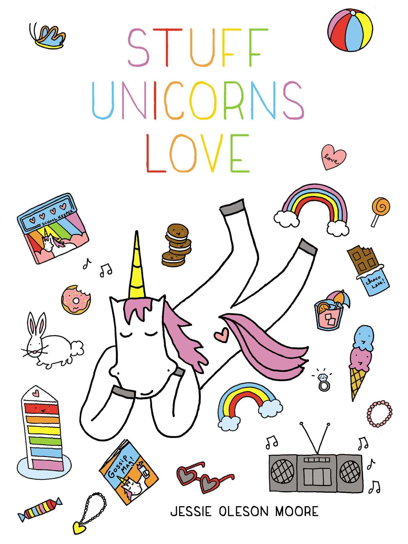 Vorderes Coverbild Stuff Unicorns Love