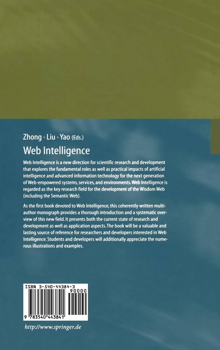 Rückseitencover Web Intelligence