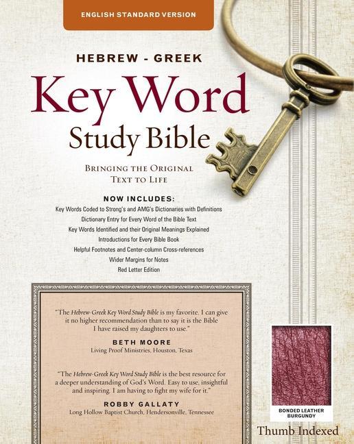 Vorderes Coverbild The Hebrew-Greek Key Word Study Bible