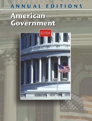 Vorderes Coverbild Annual Editions: American Government 03/04