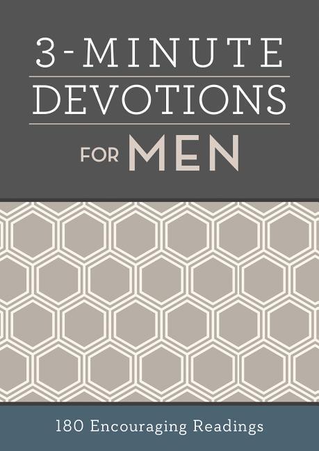 Vorderes Coverbild 3-Minute Devotions for Men