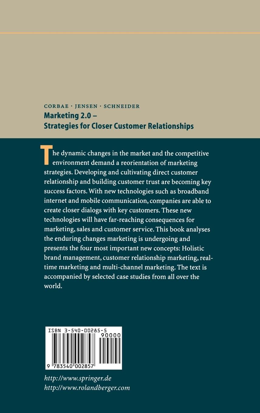 Rückseitencover Marketing 2.0
