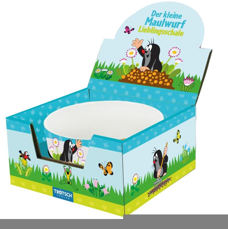 Beispielinhalt (Bild) Lieblingsschale "Der kleine Maulwurf" - Winken