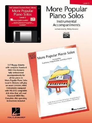 Vorderes Coverbild More Popular Piano Solos - Level 5 - GM Disk