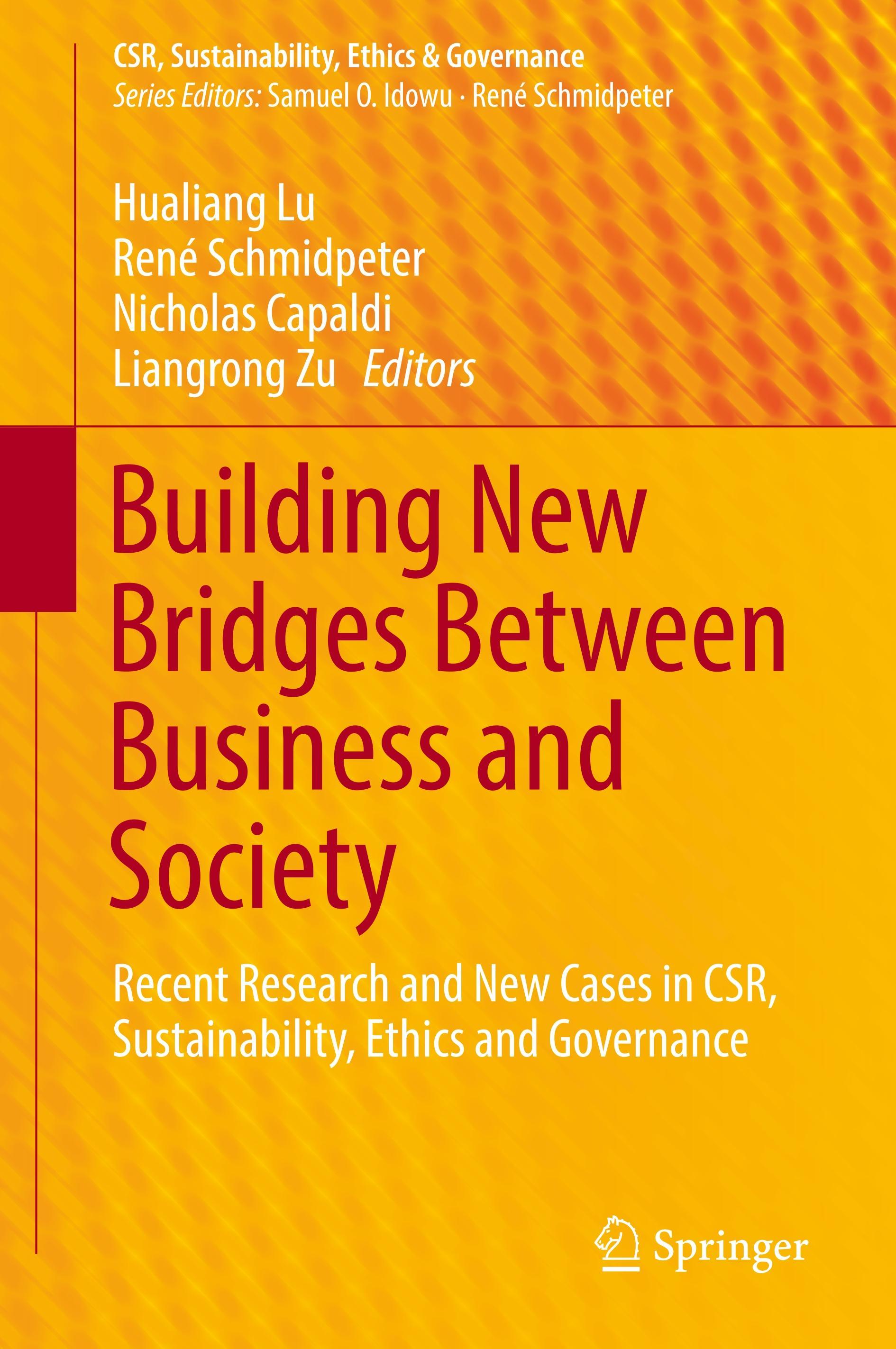 Vorderes Coverbild Building New Bridges Between Business and Society