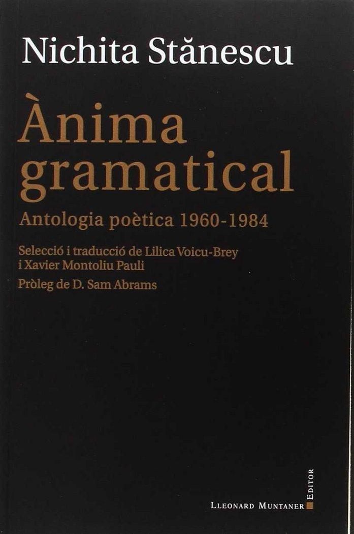 Vorderes Coverbild Ànima gramatical : Antologia poètica 1960-1984