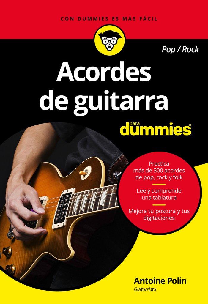 Vorderes Coverbild Acordes de guitarra pop-rock para dummies