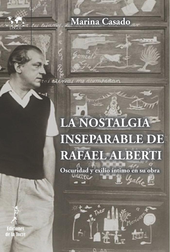 Vorderes Coverbild La nostalgia inseparable de Rafael Alberti : oscuridad y exilio íntimo en su obra