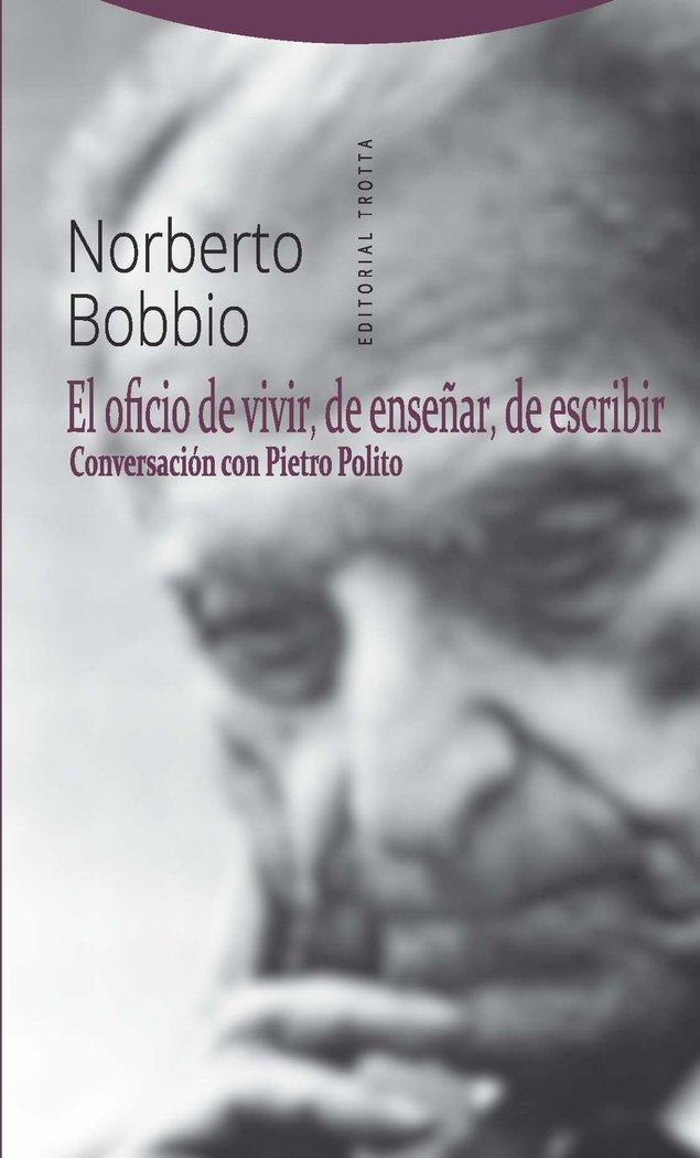 Vorderes Coverbild El oficio de vivir, de enseñar, de escribir : conversación con Pietro Polito