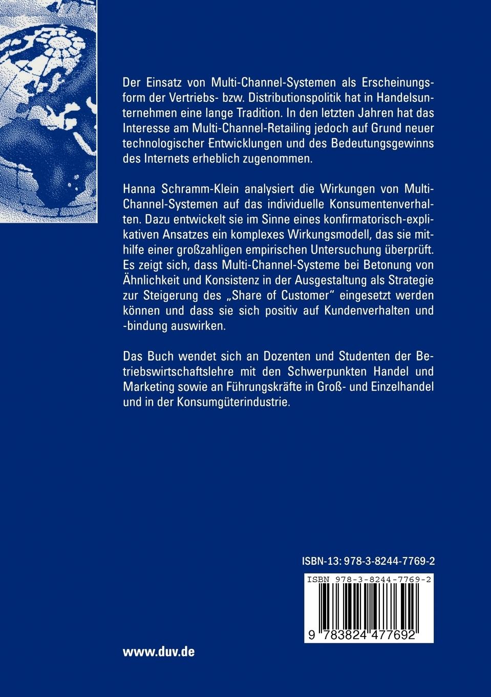 Rückseitencover Multi-Channel-Retailing