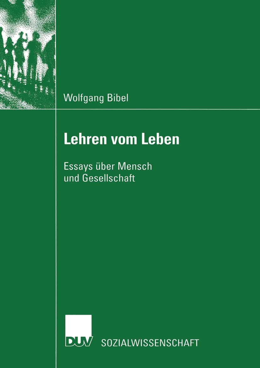 Vorderes Coverbild Lehren vom Leben