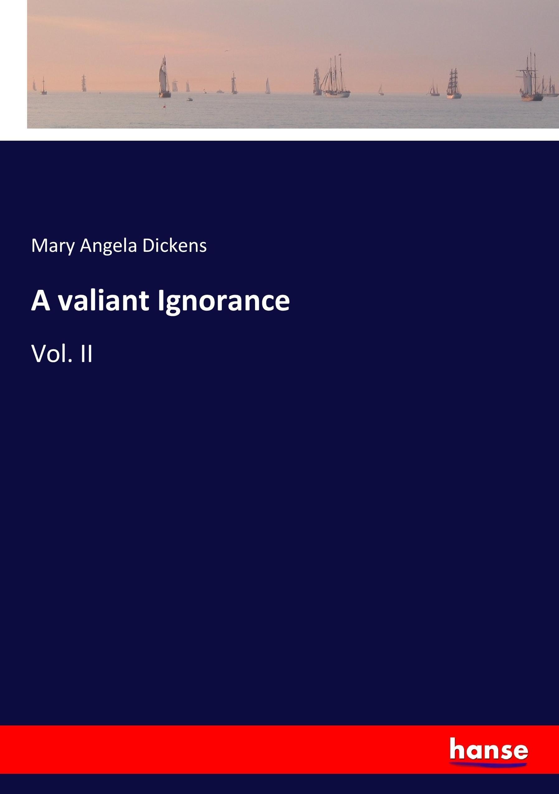 Vorderes Coverbild A valiant Ignorance