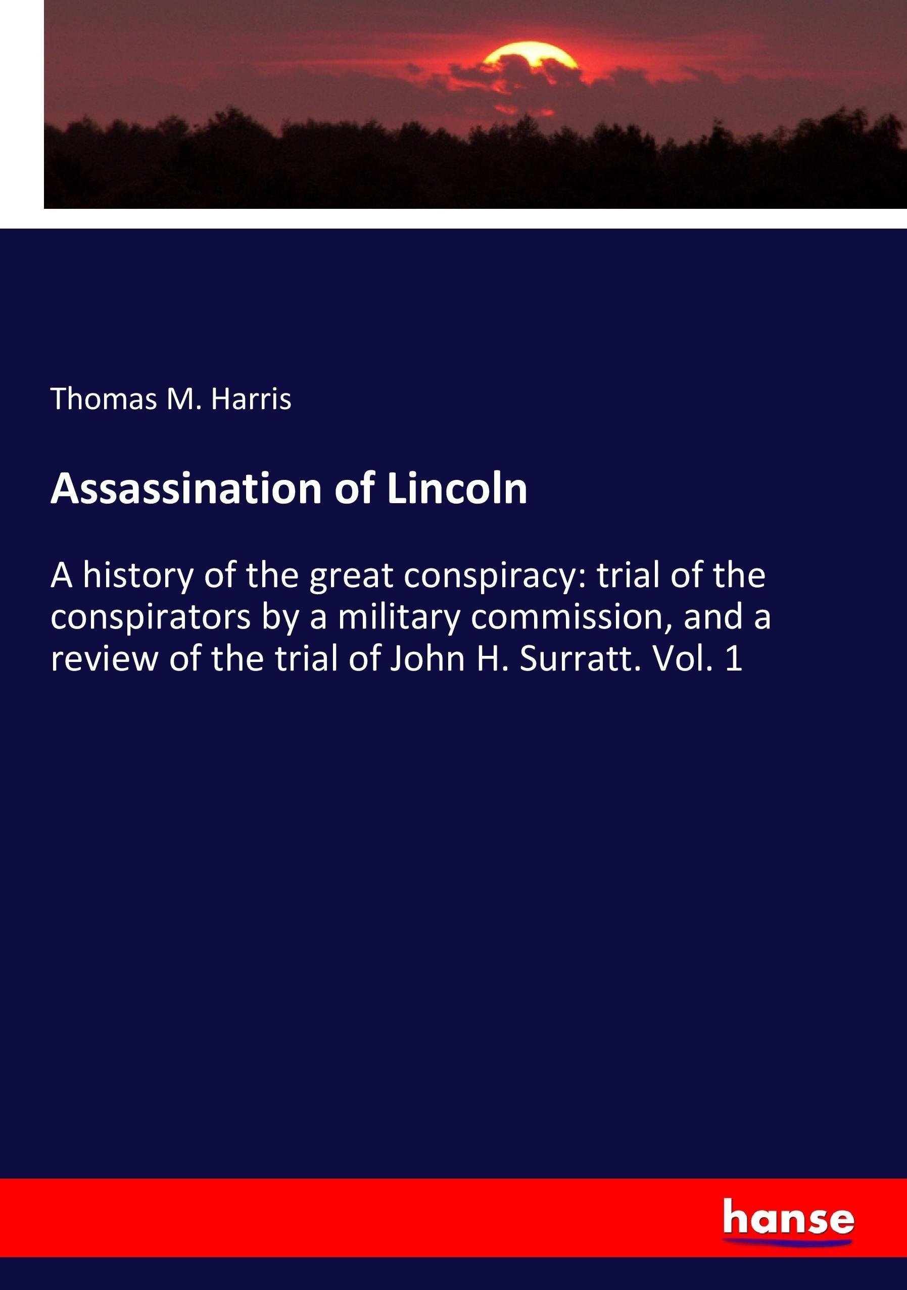 Vorderes Coverbild Assassination of Lincoln