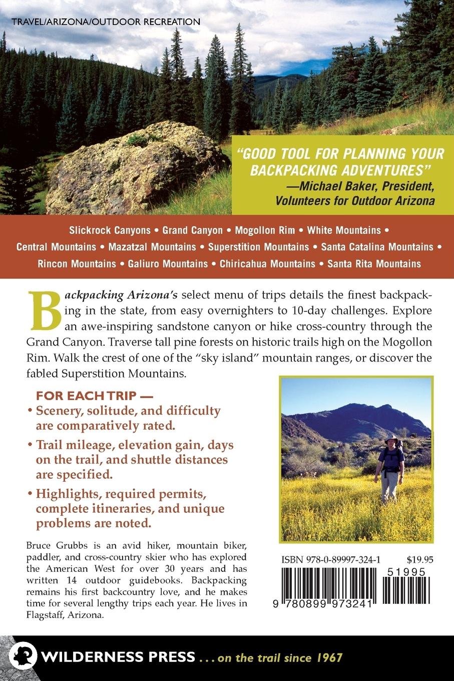 Rückseitencover Backpacking Arizona
