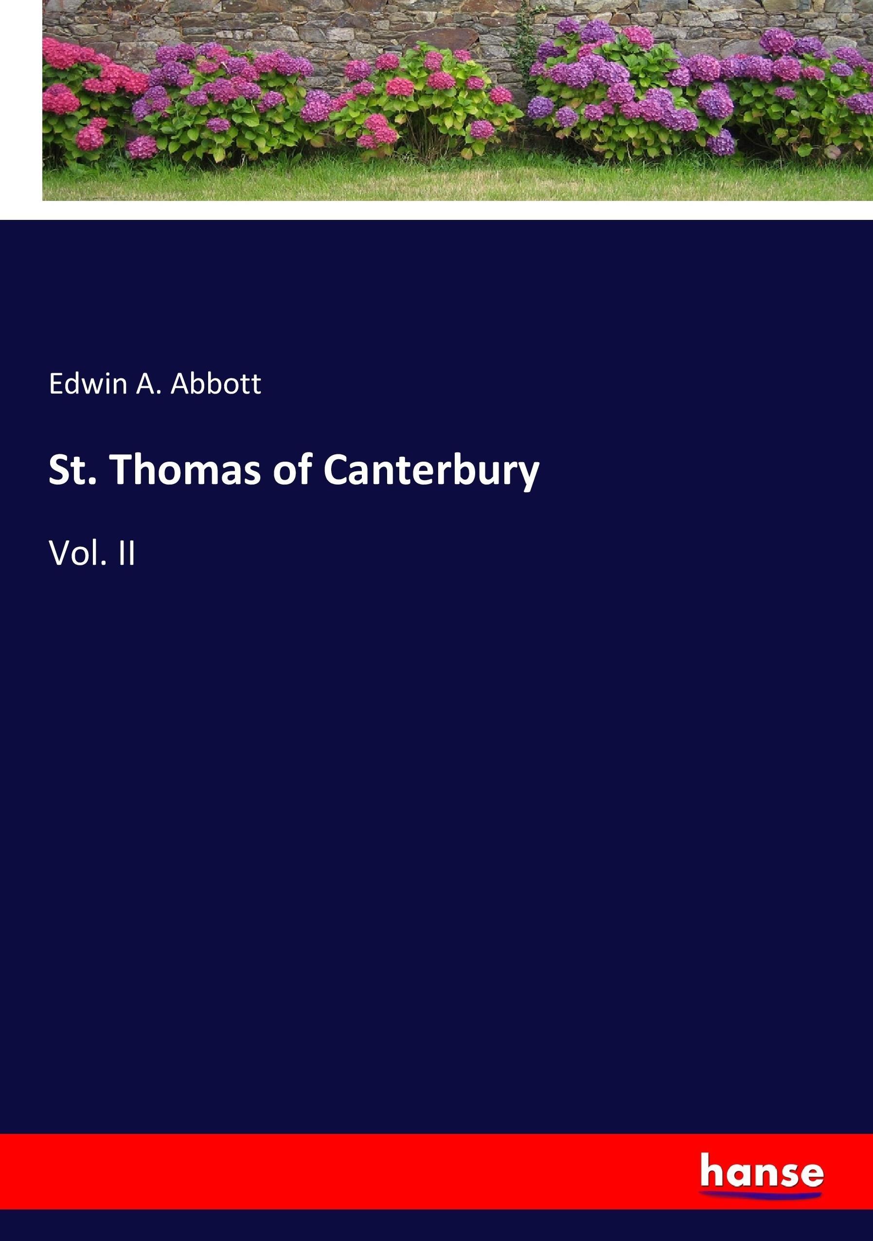 Vorderes Coverbild St. Thomas of Canterbury