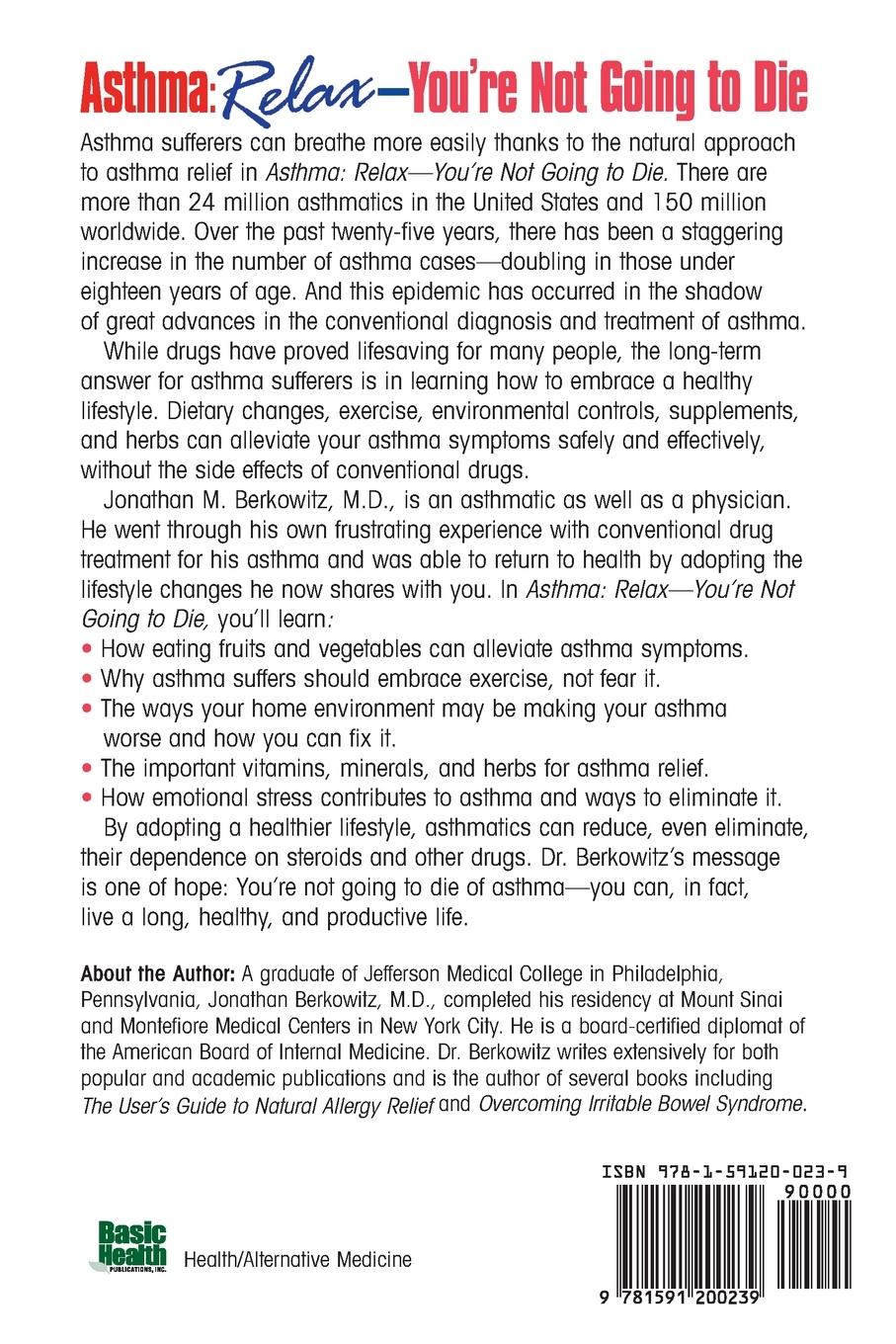 Rückseitencover Asthma