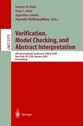 Vorderes Coverbild Verification, Model Checking, and Abstract Interpretation