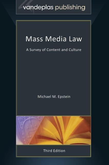 Vorderes Coverbild Mass Media Law