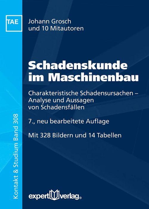 Vorderes Coverbild Schadenskunde im Maschinenbau