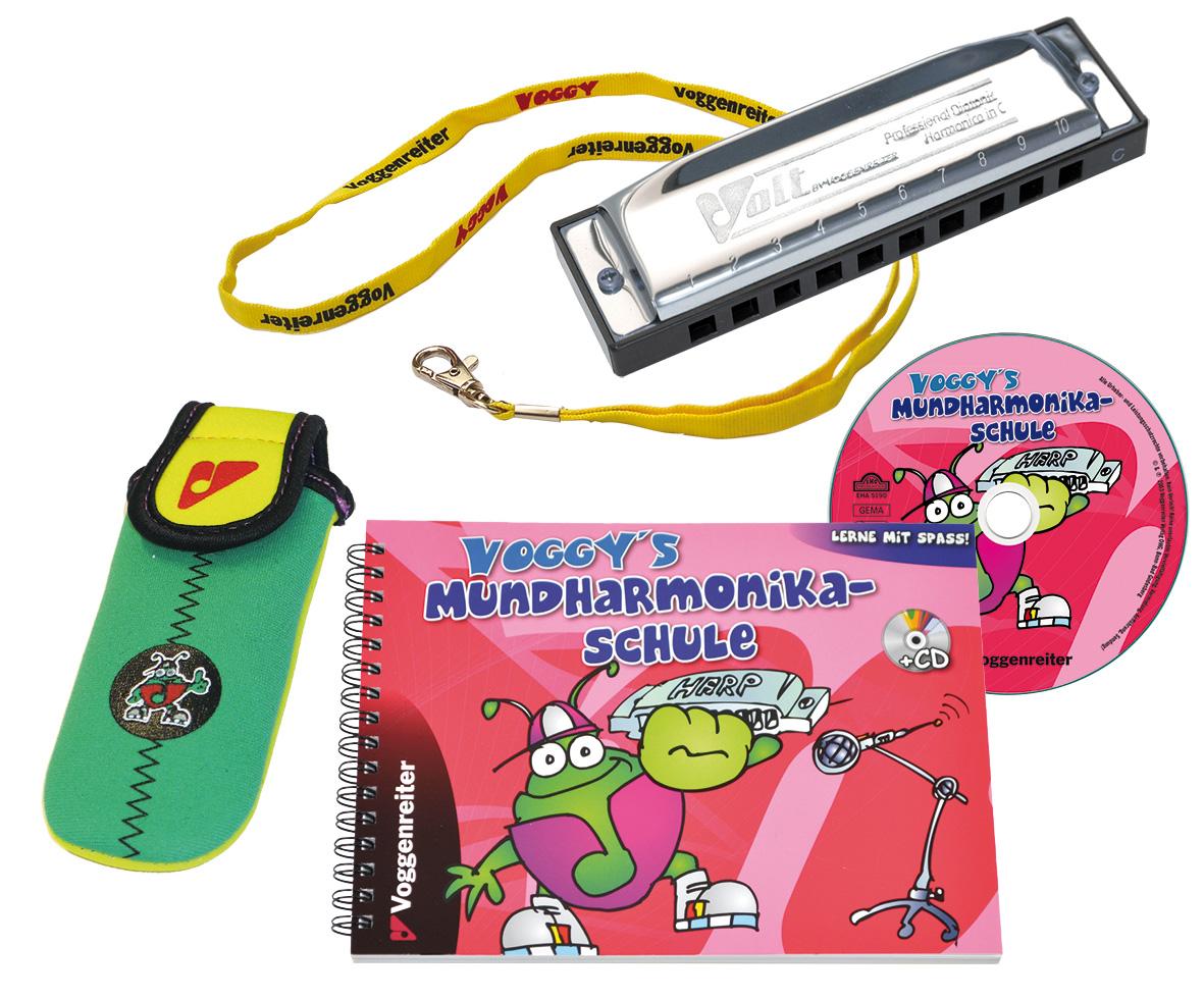 Vorderes Coverbild Voggys Mundharmonika-Set