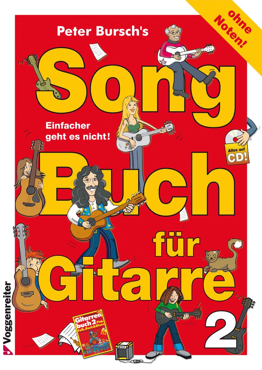 Vorderes Coverbild Songbuch für Gitarre 2