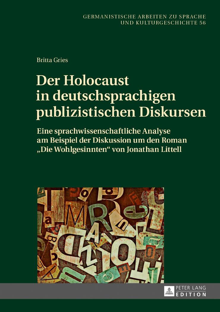 Vorderes Coverbild Der Holocaust in deutschsprachigen publizistischen Diskursen
