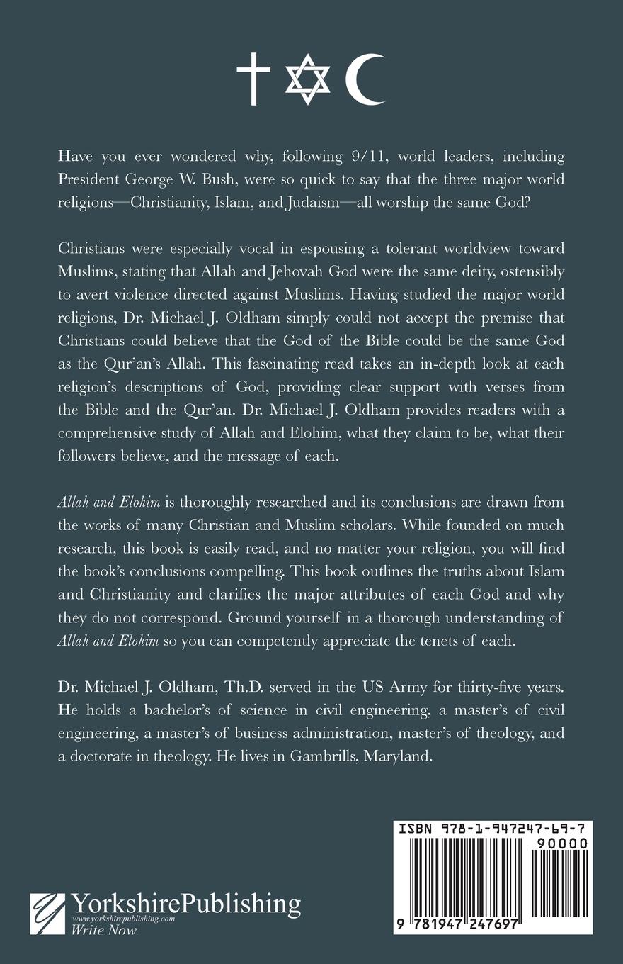 Rückseitencover Allah and Elohim