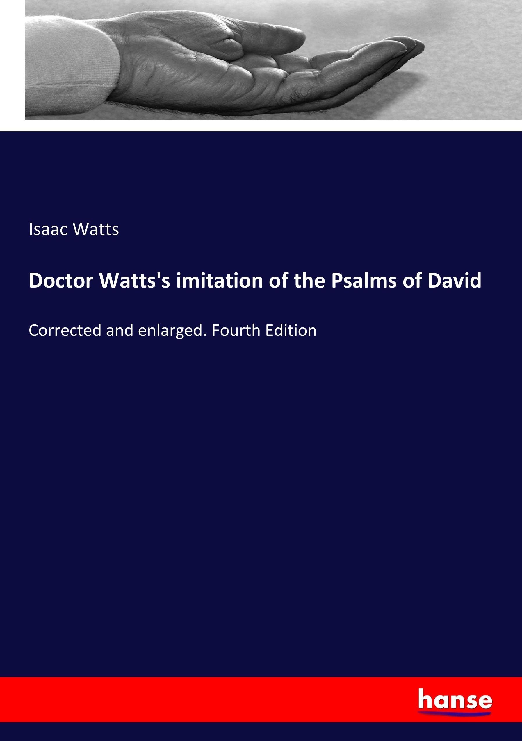 Vorderes Coverbild Doctor Watts's imitation of the Psalms of David