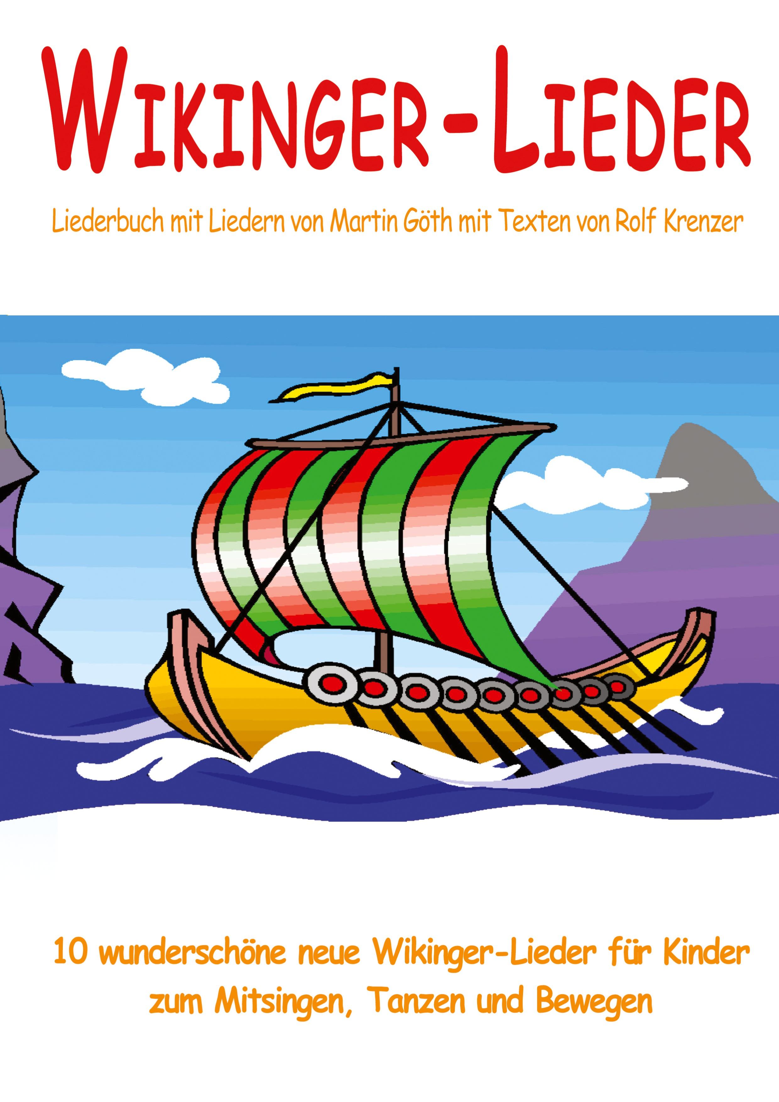 Vorderes Coverbild Wikinger-Lieder - 10 wunderschöne neue Wikinger-Lieder für Kinder zum Mitsingen, Tanzen und Bewegen