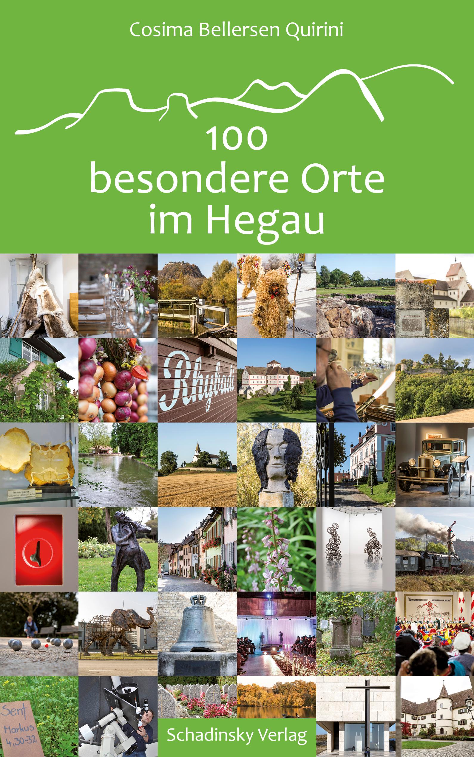 Vorderes Coverbild 100 besondere Orte im Hegau