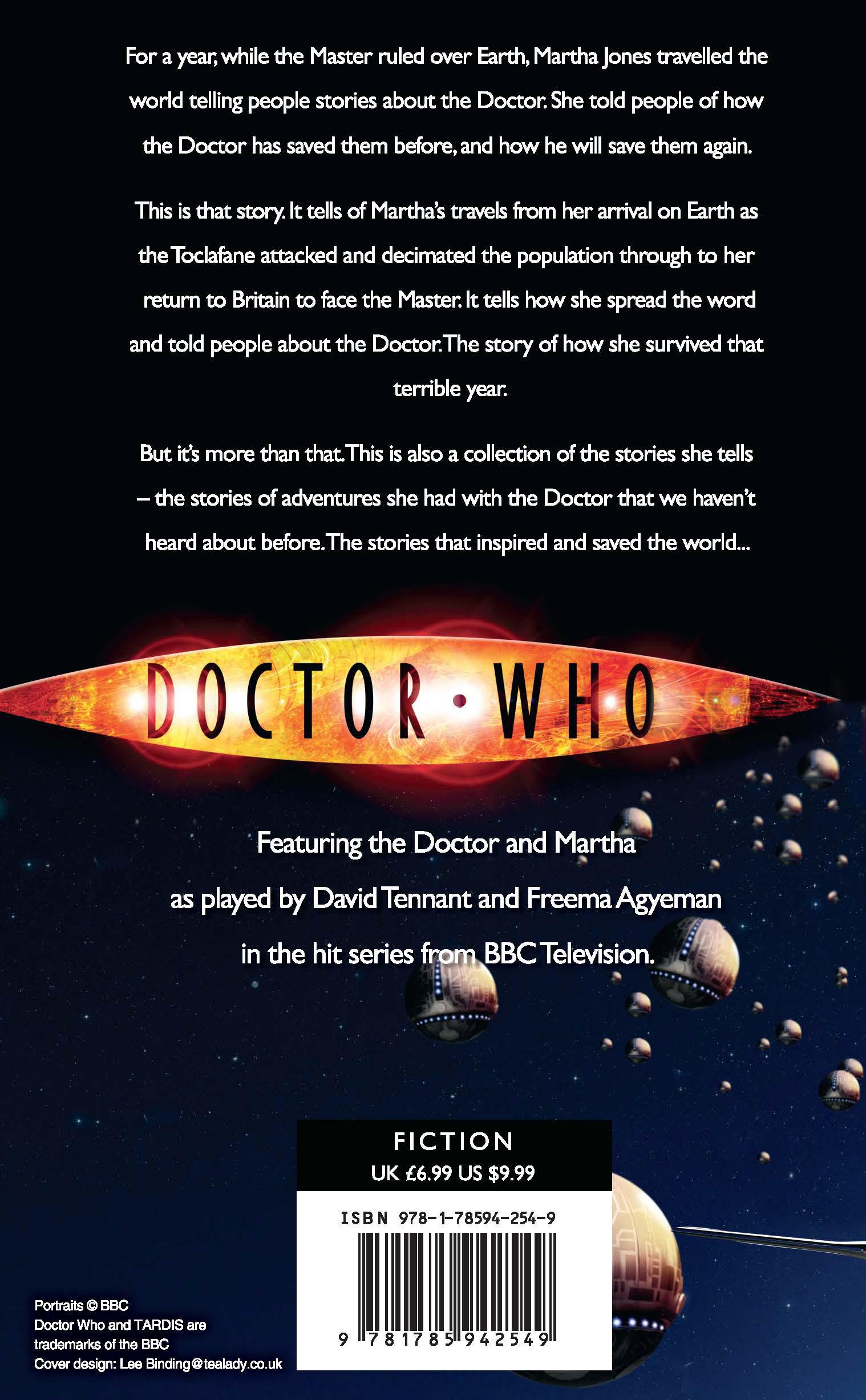 Rückseitencover Doctor Who