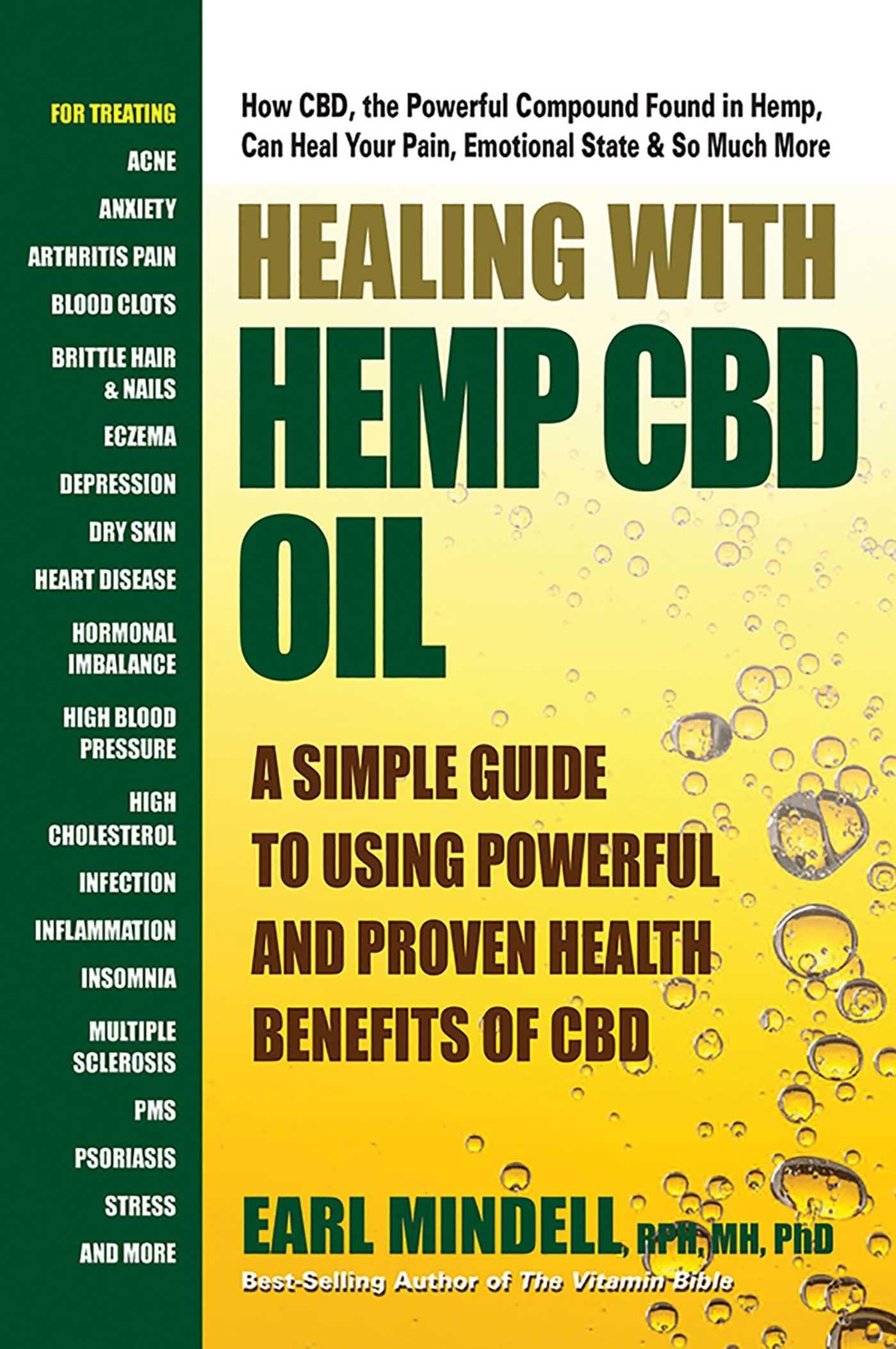 Vorderes Coverbild Healing with Hemp CBD Oil