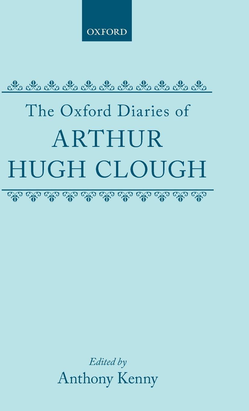 Vorderes Coverbild The Oxford Diaries of Arthur Hugh Clough