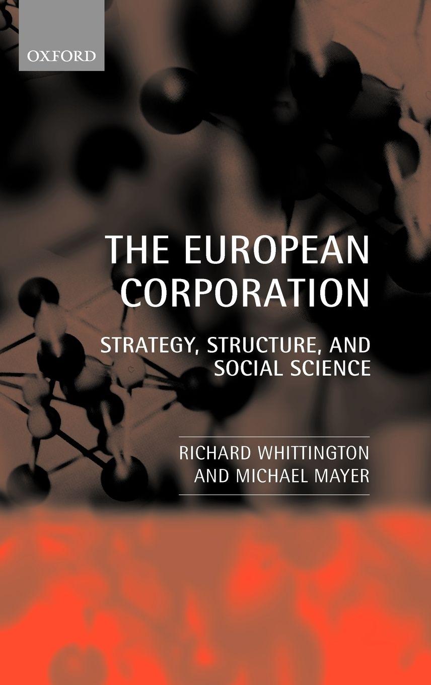 Vorderes Coverbild The European Corporation
