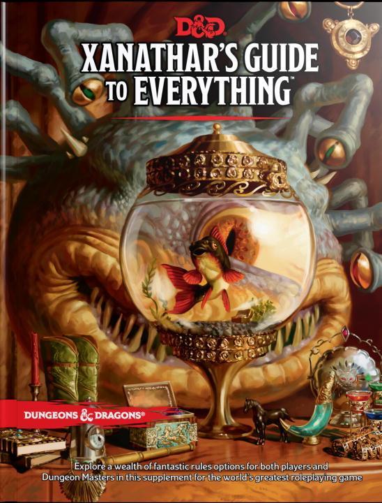 Vorderes Coverbild D&d Xanathars Guide to Everything Hc