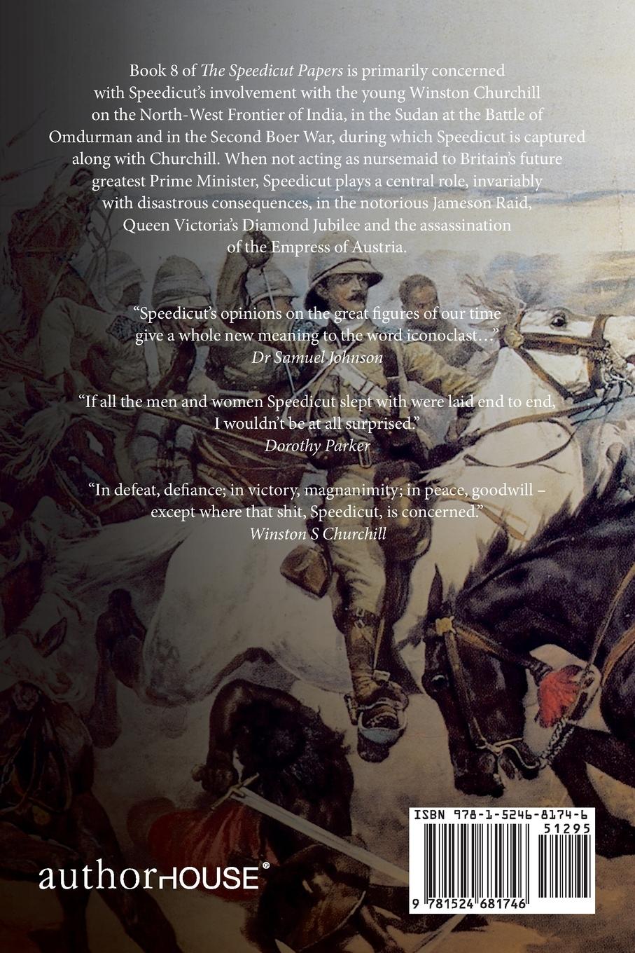 Rückseitencover The Speedicut Papers Book 8 (1895-1900)