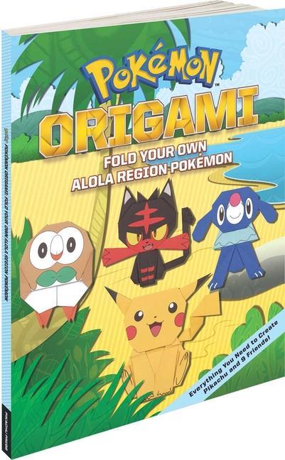 Vorderes Coverbild Pokémon Origami: Fold Your Own Alola Region Pokémon