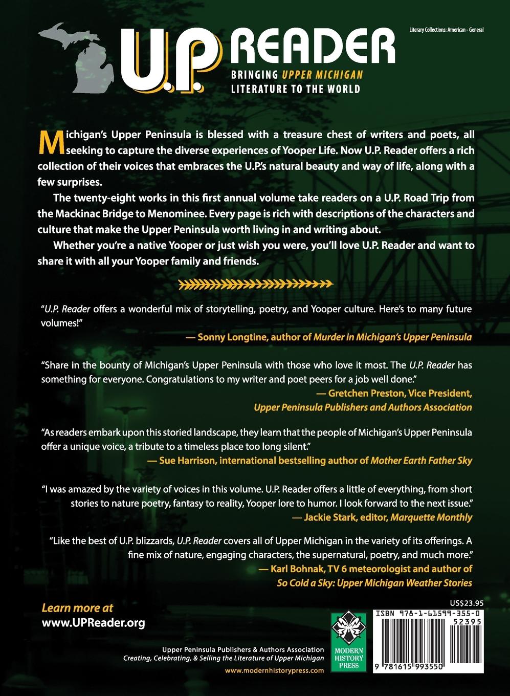 Rückseitencover U.P. Reader -- Issue #1