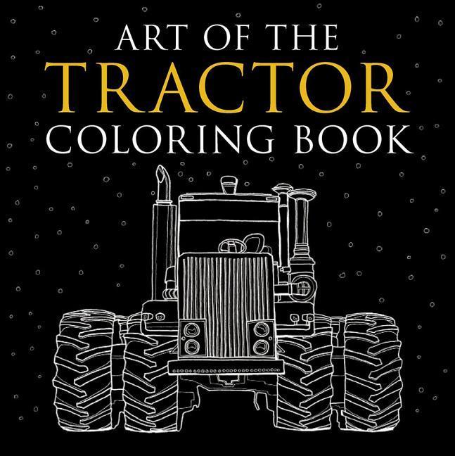Vorderes Coverbild Art of the Tractor Coloring Book