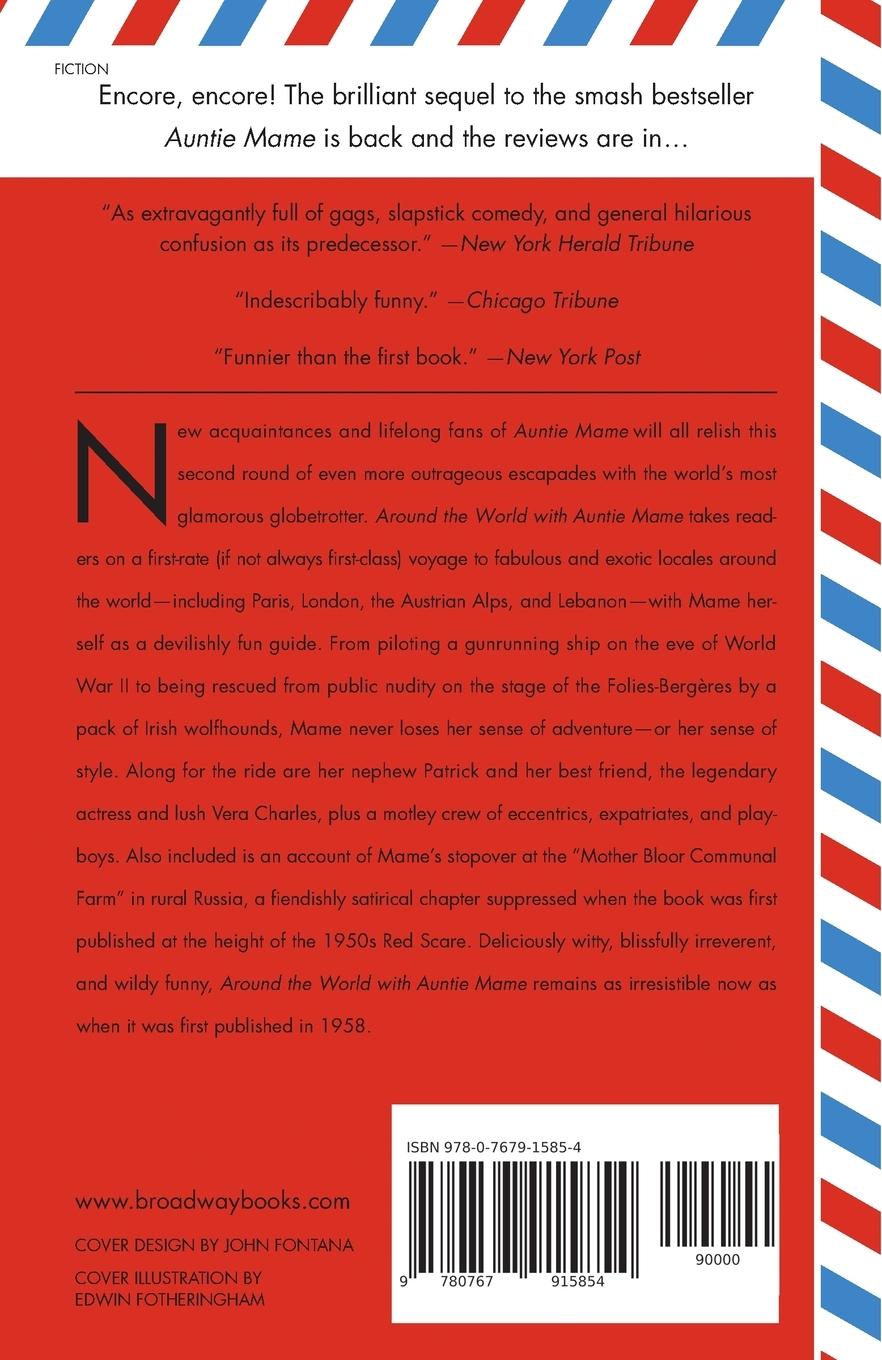 Rückseitencover Around the World With Auntie Mame