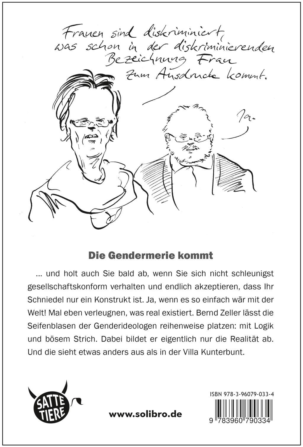 Beispielinhalt (Bild) Die Gendermerie kommt