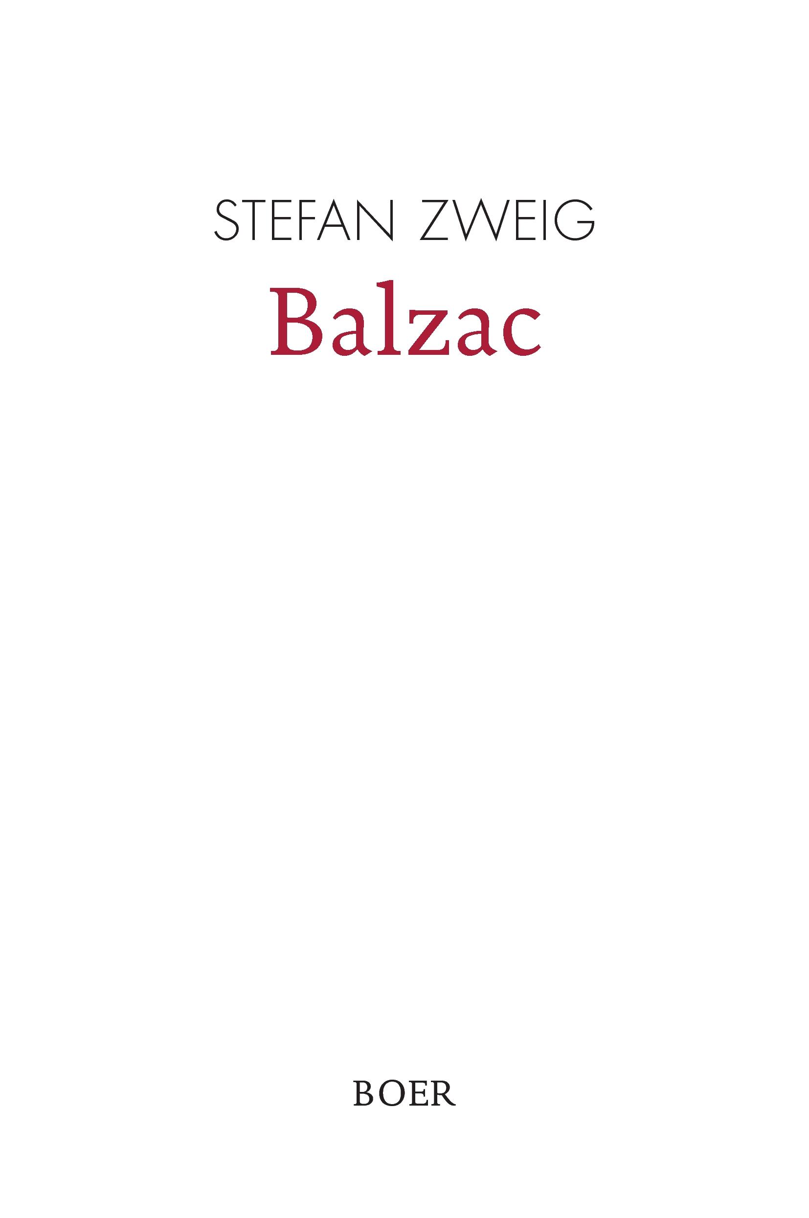 Vorderes Coverbild Balzac