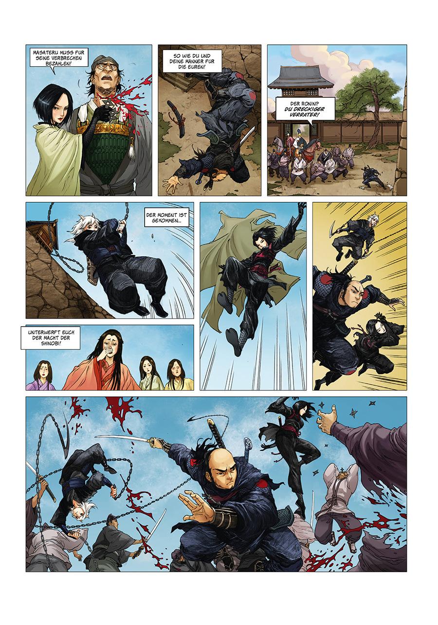 Beispielinhalt (Bild) Schatten der Shinobi