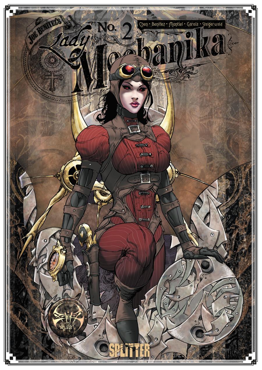 Vorderes Coverbild Lady Mechanika 02