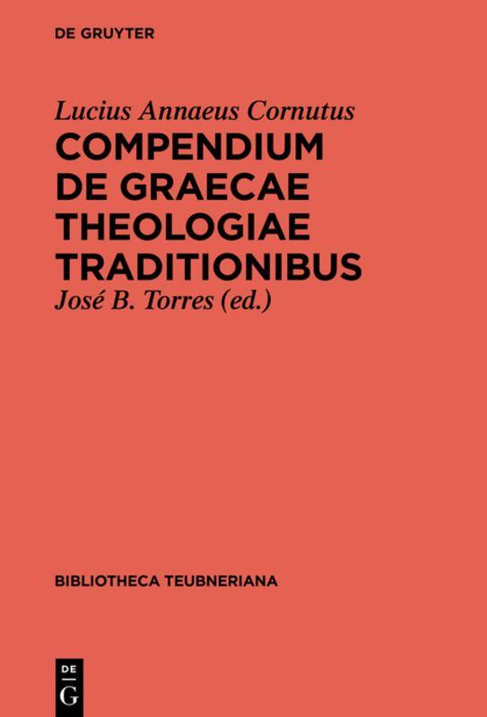 Vorderes Coverbild Compendium de Graecae Theologiae traditionibus