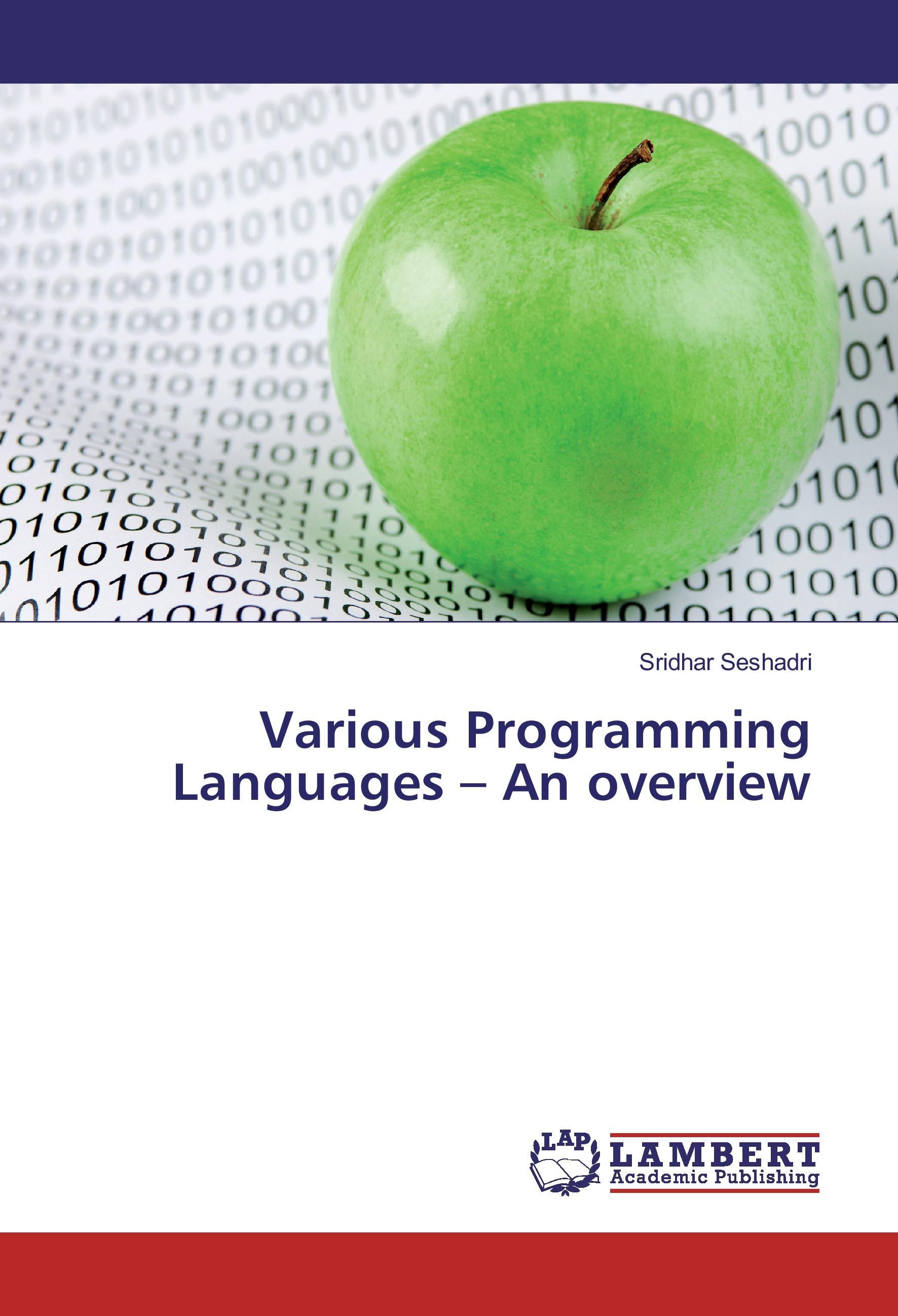 Vorderes Coverbild Various Programming Languages - An overview