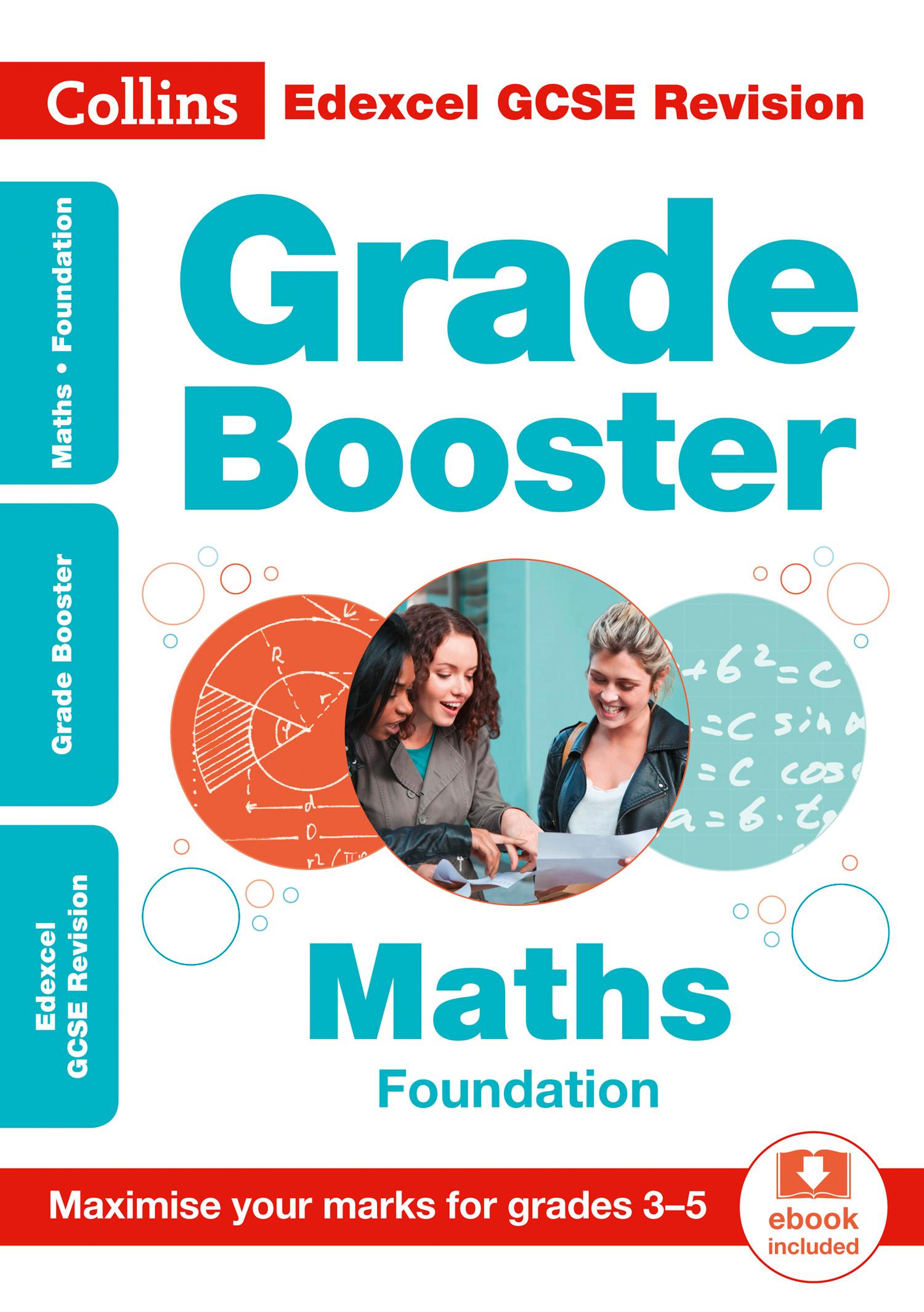 Vorderes Coverbild Collins GCSE Revision and Practice - New Curriculum - Edexcel GCSE Maths Foundation Grade Booster for Grades 3-5