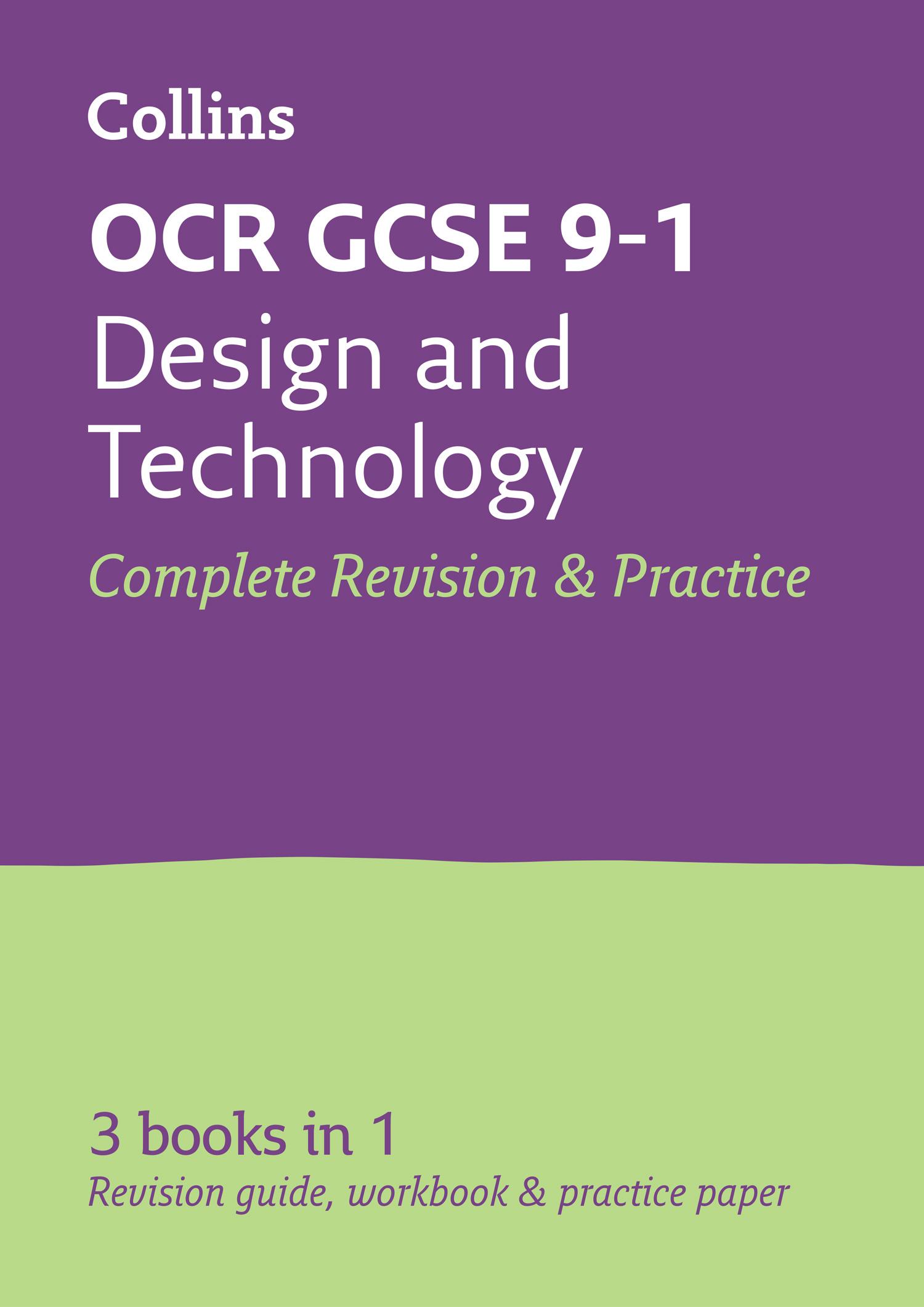 Vorderes Coverbild OCR GCSE 9-1 Design & Technology All-in-One Complete Revision and Practice