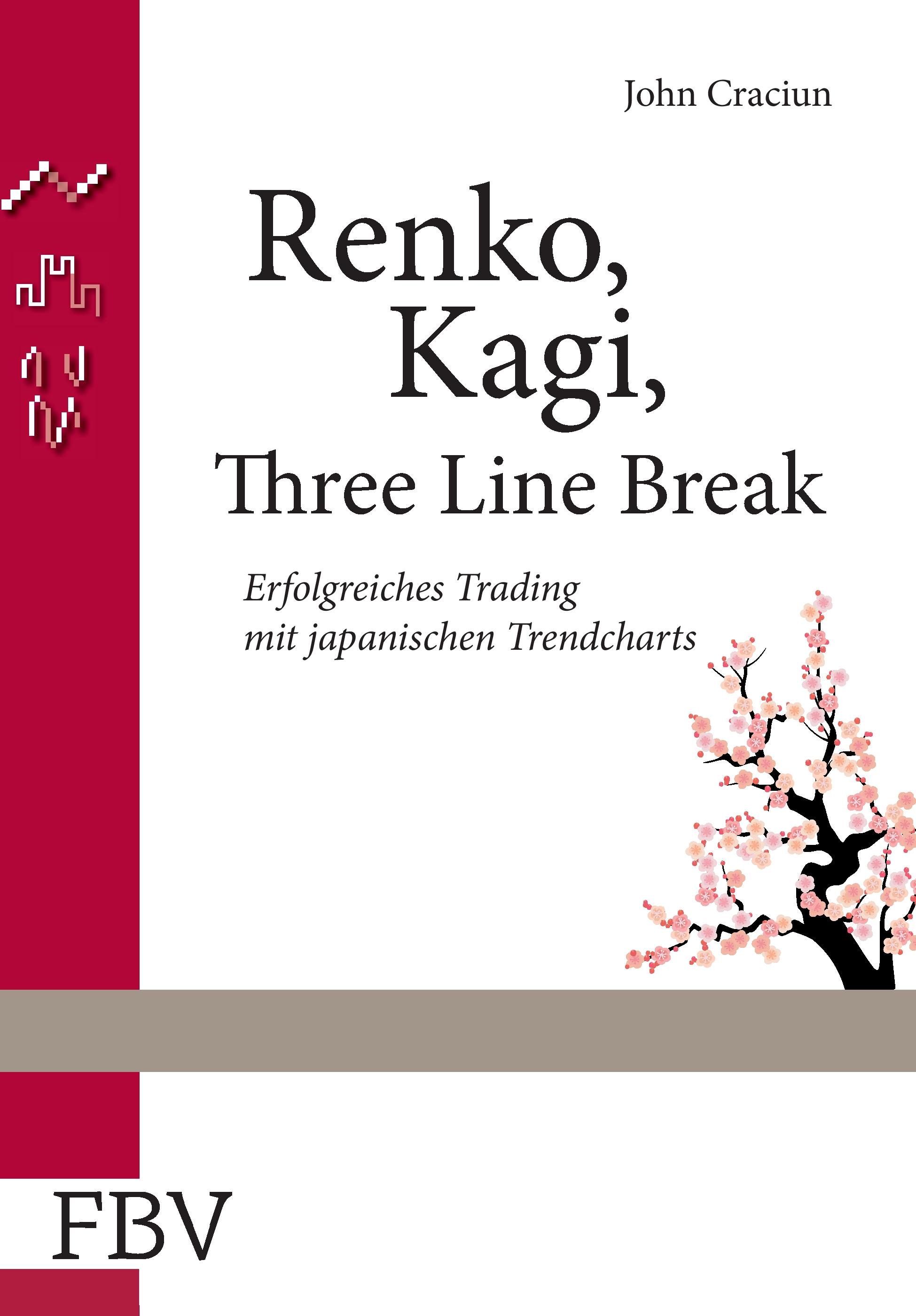 Vorderes Coverbild Renko, Kagi, Three Line Break