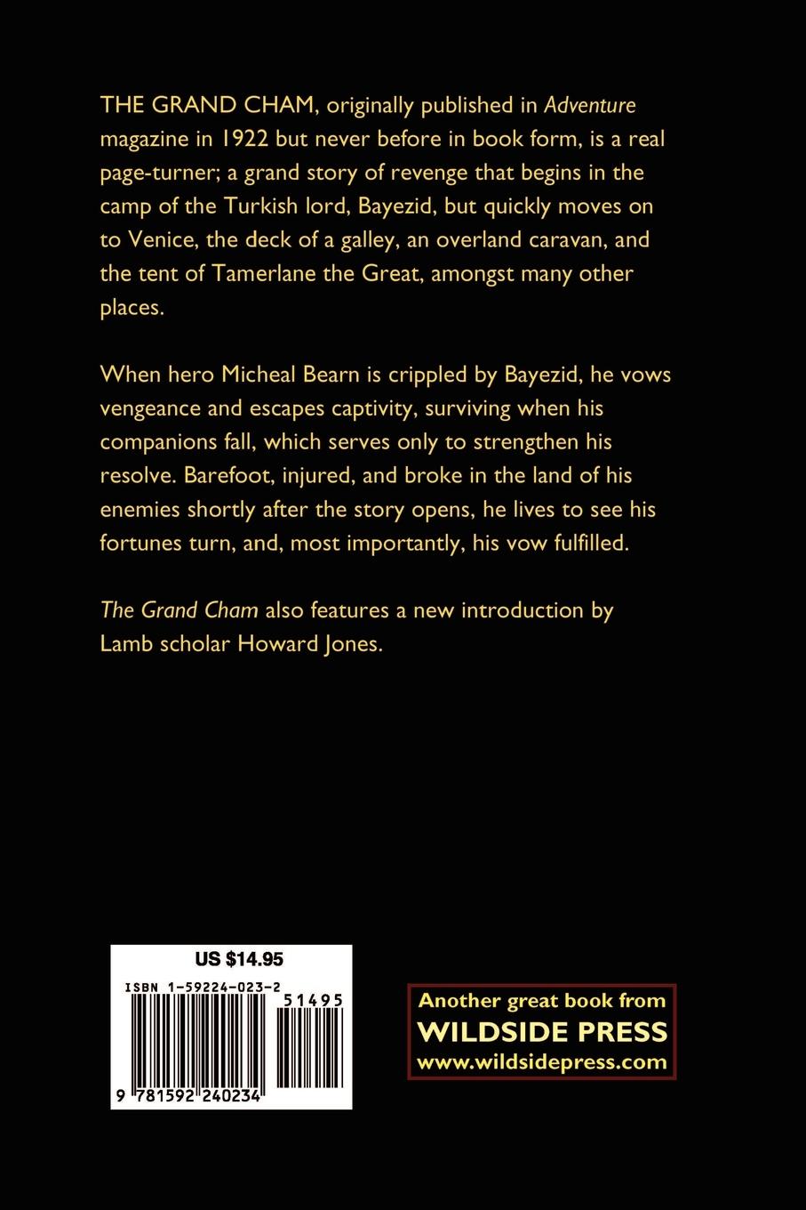 Rückseitencover The Grand Cham